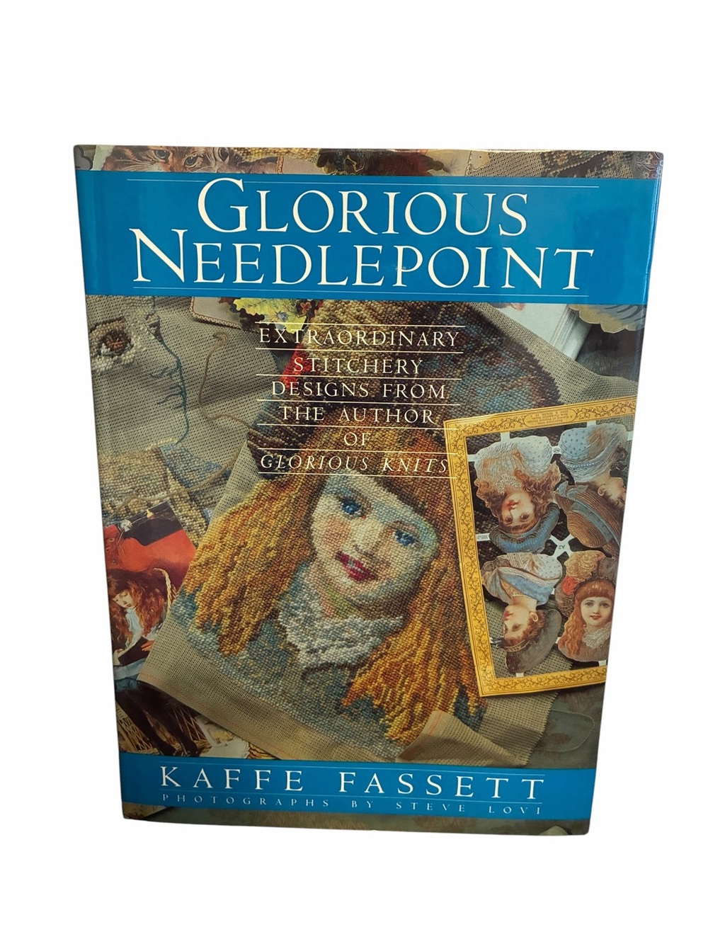 Glorious Needlepoint Kaffe Fassett Hardcover Stitchery Designs Book 0517563983